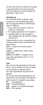 Preview for 26 page of Clas Ohlson BW6200 User Manual