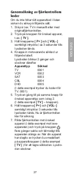 Preview for 27 page of Clas Ohlson BW6200 User Manual