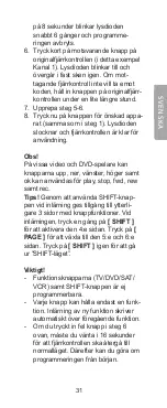 Preview for 31 page of Clas Ohlson BW6200 User Manual