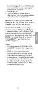 Preview for 49 page of Clas Ohlson BW6200 User Manual