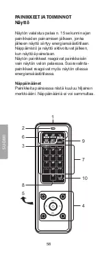 Preview for 58 page of Clas Ohlson BW6200 User Manual