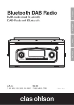 Clas Ohlson CA002AB6-DAB Manual preview