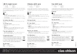 Preview for 1 page of Clas Ohlson CB5214-3 Quick Start Manual