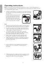 Предварительный просмотр 6 страницы Clas Ohlson CD-7920 Instruction Manual