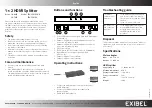 Preview for 1 page of Clas Ohlson CEHSP0102-UK Manual