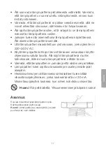 Preview for 17 page of Clas Ohlson CH-1500M THER Instruction Manual