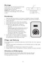 Preview for 22 page of Clas Ohlson CH-1500M THER Instruction Manual