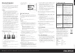 Предварительный просмотр 1 страницы Clas Ohlson CK207 Instruction Manual