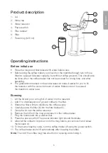 Preview for 5 page of Clas Ohlson CM-112B Instruction Manual