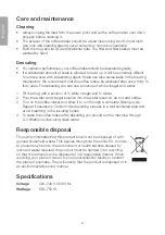 Preview for 6 page of Clas Ohlson CM-112B Instruction Manual