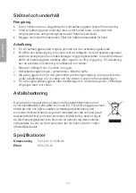 Preview for 10 page of Clas Ohlson CM-112B Instruction Manual