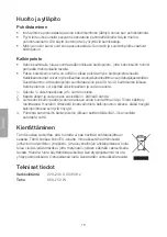 Preview for 18 page of Clas Ohlson CM-112B Instruction Manual