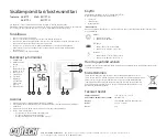 Предварительный просмотр 4 страницы Clas Ohlson CO/TECH E0119TH Operating Instructions