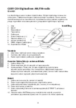 Preview for 8 page of Clas Ohlson COBY CX9 Instruction Manual