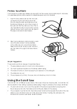 Предварительный просмотр 9 страницы Clas Ohlson Cocraft HS85-D Original Instructions Manual