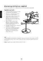 Предварительный просмотр 16 страницы Clas Ohlson Cocraft HS85-D Original Instructions Manual