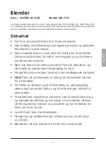 Preview for 17 page of Clas Ohlson Coline CW3120 Instruction Manual