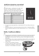 Preview for 29 page of Clas Ohlson Coline CW3120 Instruction Manual