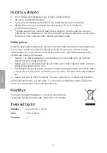 Предварительный просмотр 14 страницы Clas Ohlson Coline WK-0807-UK Instruction Manual