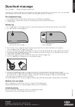 Предварительный просмотр 2 страницы Clas Ohlson COSSHO407542-03-02 Instruction Manual