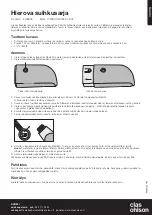 Предварительный просмотр 4 страницы Clas Ohlson COSSHO407542-03-02 Instruction Manual