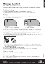 Предварительный просмотр 5 страницы Clas Ohlson COSSHO407542-03-02 Instruction Manual