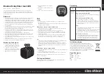 Предварительный просмотр 3 страницы Clas Ohlson CR-1834 Instruction Manual