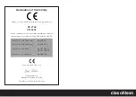 Предварительный просмотр 6 страницы Clas Ohlson CR-1834 Instruction Manual