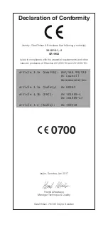 Предварительный просмотр 33 страницы Clas Ohlson CR-1902 Manual