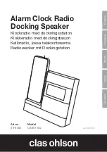 Предварительный просмотр 1 страницы Clas Ohlson CS601-5G Instruction Manual