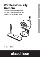 Предварительный просмотр 1 страницы Clas Ohlson D8252 Manual