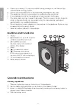 Предварительный просмотр 4 страницы Clas Ohlson DB-62G User Information