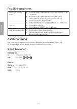 Предварительный просмотр 14 страницы Clas Ohlson DB-62G User Information