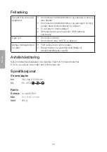 Предварительный просмотр 20 страницы Clas Ohlson DB-62G User Information