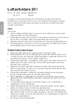 Предварительный просмотр 10 страницы Clas Ohlson DB20E Instruction Manual