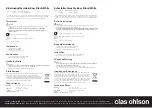 Предварительный просмотр 2 страницы Clas Ohlson DE2111 Quick Start Manual