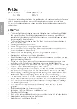 Предварительный просмотр 8 страницы Clas Ohlson DF5410 Instruction Manual