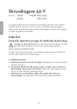 Preview for 14 page of Clas Ohlson DPL 124A Instruction Manual