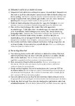 Preview for 27 page of Clas Ohlson DPL 124A Instruction Manual