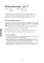 Preview for 50 page of Clas Ohlson DPL 124A Instruction Manual