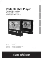 Clas Ohlson DPU3270V+SSD70S Instruction Manual предпросмотр