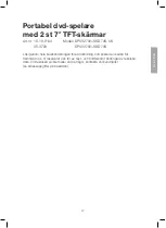 Предварительный просмотр 17 страницы Clas Ohlson DPU3270V+SSD70S Instruction Manual