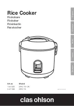 Предварительный просмотр 1 страницы Clas Ohlson drc-10 Manual