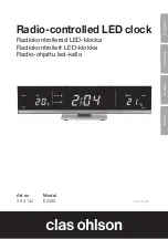 Clas Ohlson E0060 Owner'S Manual preview