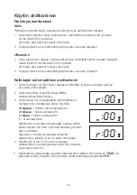 Предварительный просмотр 22 страницы Clas Ohlson E0060 Owner'S Manual