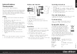 Clas Ohlson E0108T2C Instruction Manual предпросмотр