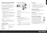 Предварительный просмотр 5 страницы Clas Ohlson E0108T2C Instruction Manual