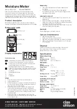 Clas Ohlson EM4806 Instruction Manual предпросмотр