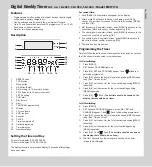 Предварительный просмотр 7 страницы Clas Ohlson EMT717A 18-2025 User Manual