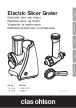 Preview for 1 page of Clas Ohlson EP0003 Instruction Manual